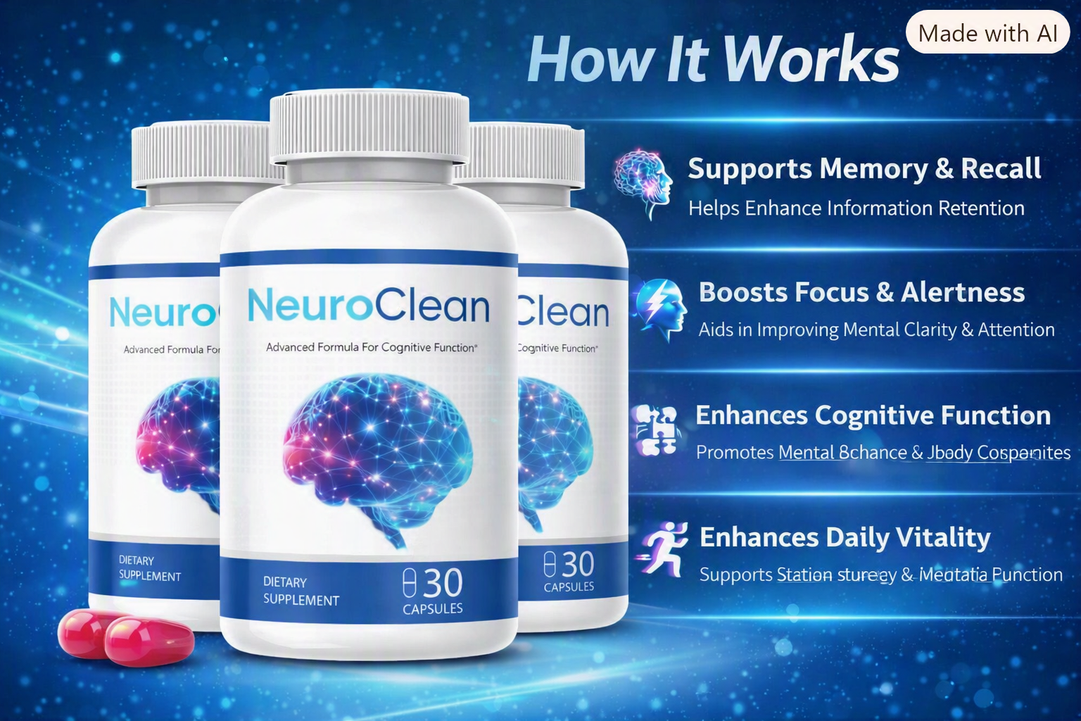 How Neuroclean works diagram